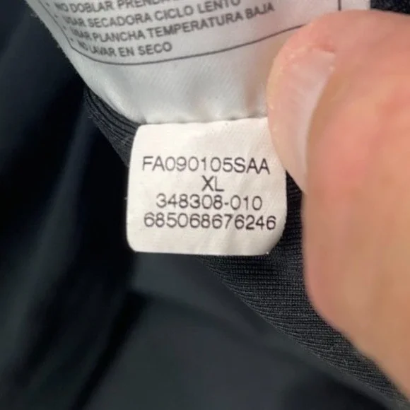 Nike Rafael Nadal 2009 US‎ Open Tennis Polo Shirt size XL Black RAFA - Picture 8 of 10